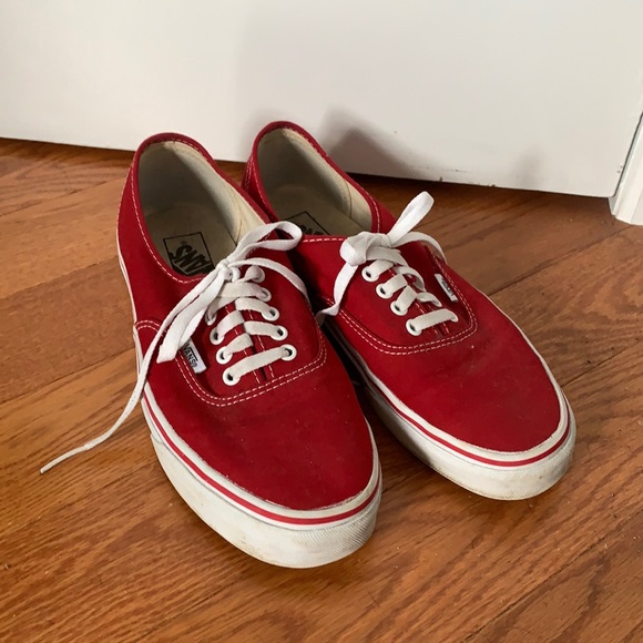 Vans Other - Red Classic Authentic Vans